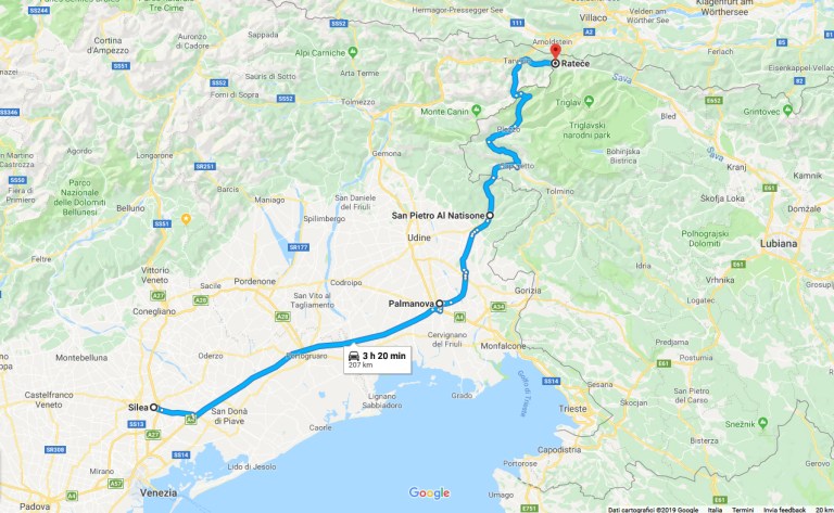 viaggio per slovenia