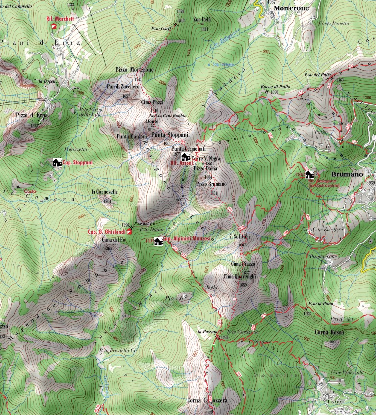 MAPPA GENERALE RESEGONE