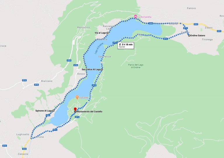 passeggiata Lago d'Endine